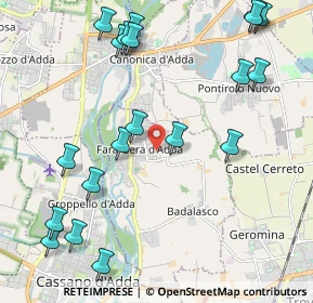 Mappa Via dei Prati Grandi, 24045 Fara Gera d'Adda BG, Italia (2.6015)