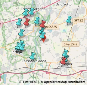 Mappa Via dei Prati Grandi, 24045 Fara Gera d'Adda BG, Italia (4.245)