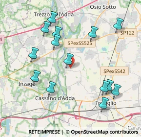 Mappa Via dei Prati Grandi, 24045 Fara Gera d'Adda BG, Italia (4.29643)