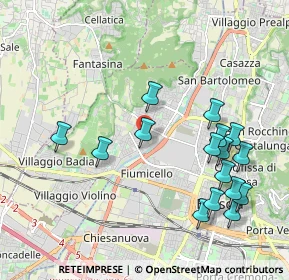 Mappa Via Chiusure, 25128 Brescia BS, Italia (2.17063)