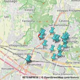 Mappa Via Chiusure, 25128 Brescia BS, Italia (1.9515)