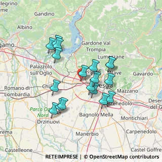 Mappa Via Padana Superiore, 25035 Brescia BS, Italia (12.39833)