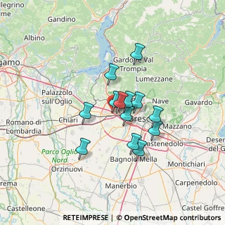 Mappa Via Padana Superiore, 25035 Brescia BS, Italia (9.83231)