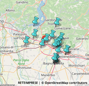 Mappa Via Padana Superiore, 25035 Brescia BS, Italia (11.4455)