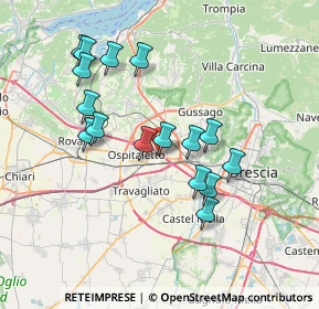 Mappa 25035 Brescia BS, Italia (6.8275)