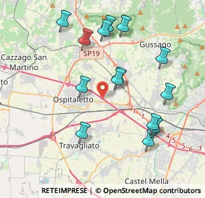 Mappa Via Padana Superiore, 25035 Brescia BS, Italia (3.97214)