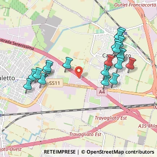 Mappa Via Padana Superiore, 25035 Brescia BS, Italia (1.0825)