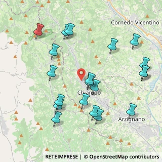 Mappa Via Giosuè Carducci, 36072 Chiampo VI, Italia (4.483)