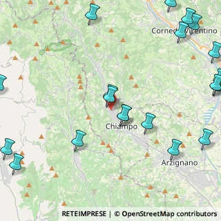 Mappa Via Giosuè Carducci, 36072 Chiampo VI, Italia (6.2555)
