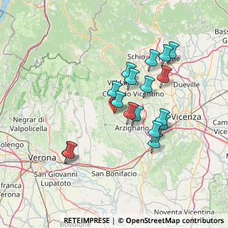 Mappa Via Giosuè Carducci, 36072 Chiampo VI, Italia (12.88941)