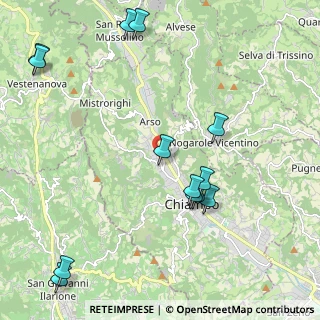 Mappa Via Giosuè Carducci, 36072 Chiampo VI, Italia (2.55231)