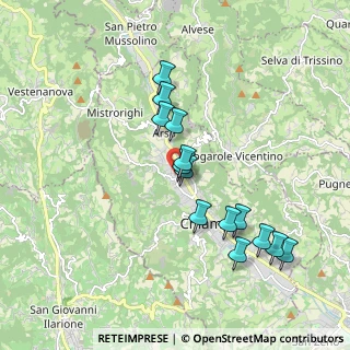 Mappa Via Giosuè Carducci, 36072 Chiampo VI, Italia (1.71643)