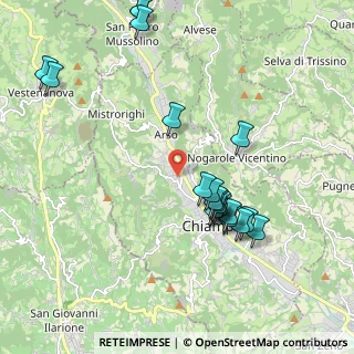 Mappa Via Giosuè Carducci, 36072 Chiampo VI, Italia (2.0935)