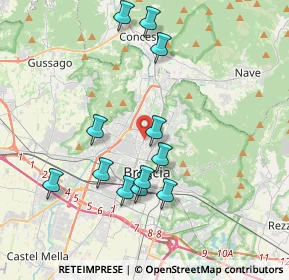 Mappa 25128 Brescia BS, Italia (3.73)