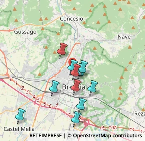 Mappa 25128 Brescia BS, Italia (3.11273)