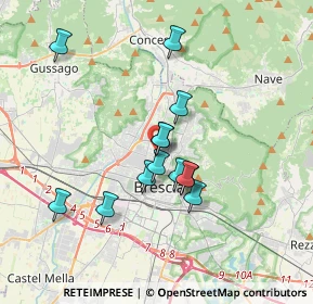 Mappa 25128 Brescia BS, Italia (2.97)