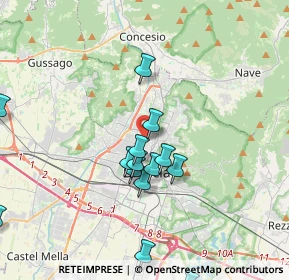 Mappa 25128 Brescia BS, Italia (4.30867)