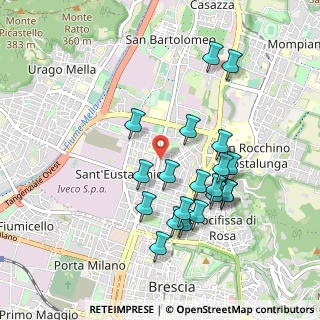 Mappa 25128 Brescia BS, Italia (0.9075)