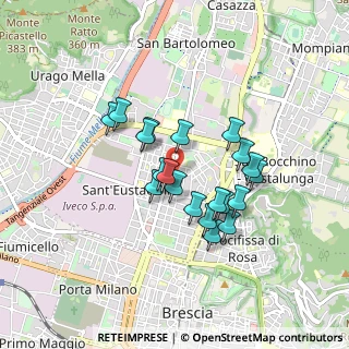 Mappa 25128 Brescia BS, Italia (0.6925)