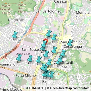 Mappa 25128 Brescia BS, Italia (1.035)