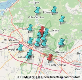 Mappa 25128 Brescia BS, Italia (5.90389)