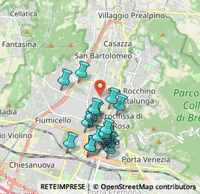 Mappa 25128 Brescia BS, Italia (1.6775)