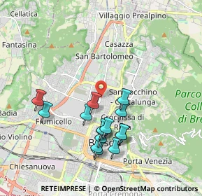 Mappa 25128 Brescia BS, Italia (1.79667)