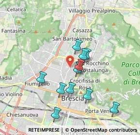 Mappa 25128 Brescia BS, Italia (1.62636)
