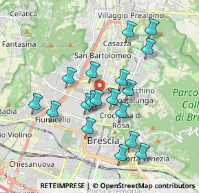 Mappa 25128 Brescia BS, Italia (1.69556)