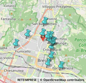 Mappa 25128 Brescia BS, Italia (1.34077)