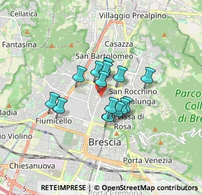 Mappa 25128 Brescia BS, Italia (1.065)