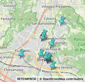 Mappa 25128 Brescia BS, Italia (1.68091)