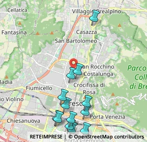 Mappa 25128 Brescia BS, Italia (2.49231)
