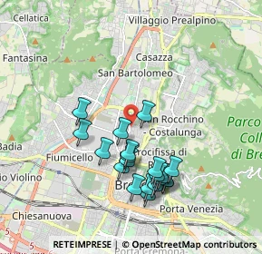 Mappa 25128 Brescia BS, Italia (1.7435)