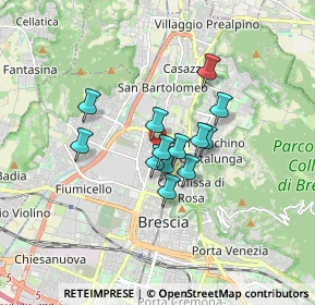 Mappa 25128 Brescia BS, Italia (1.11615)