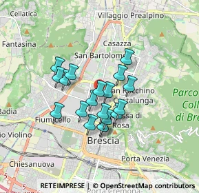 Mappa 25128 Brescia BS, Italia (1.26105)