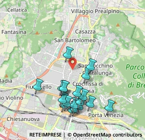 Mappa 25128 Brescia BS, Italia (1.94684)