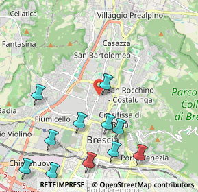 Mappa 25128 Brescia BS, Italia (2.54455)