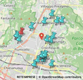 Mappa 25128 Brescia BS, Italia (1.918)