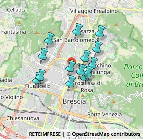 Mappa 25128 Brescia BS, Italia (1.34071)