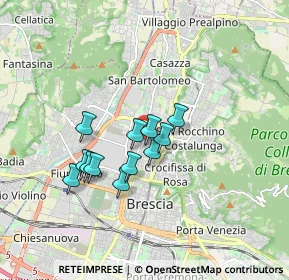 Mappa 25128 Brescia BS, Italia (1.3175)