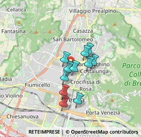 Mappa 25128 Brescia BS, Italia (1.14364)