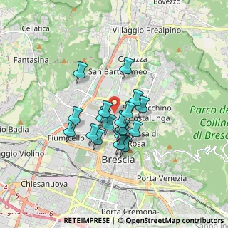 Mappa 25128 Brescia BS, Italia (1.21158)