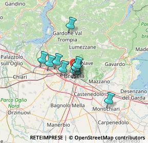 Mappa 25128 Brescia BS, Italia (7.91818)