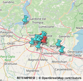 Mappa 25128 Brescia BS, Italia (7.0425)