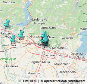 Mappa 25128 Brescia BS, Italia (8.14818)