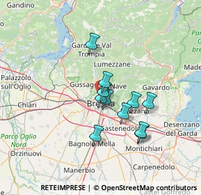 Mappa 25128 Brescia BS, Italia (10.17455)