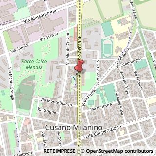 Mappa Via C. Sormani, 75, 20095 Cusano Milanino, Milano (Lombardia)