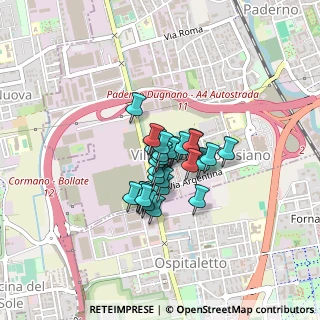 Mappa Via Derna, 20037 Paderno Dugnano MI, Italia (0.23793)