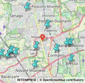 Mappa Via Cernaia, 20037 Paderno Dugnano MI, Italia (2.75786)